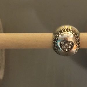 Brighton Jewelry Baseball Spacer Bead